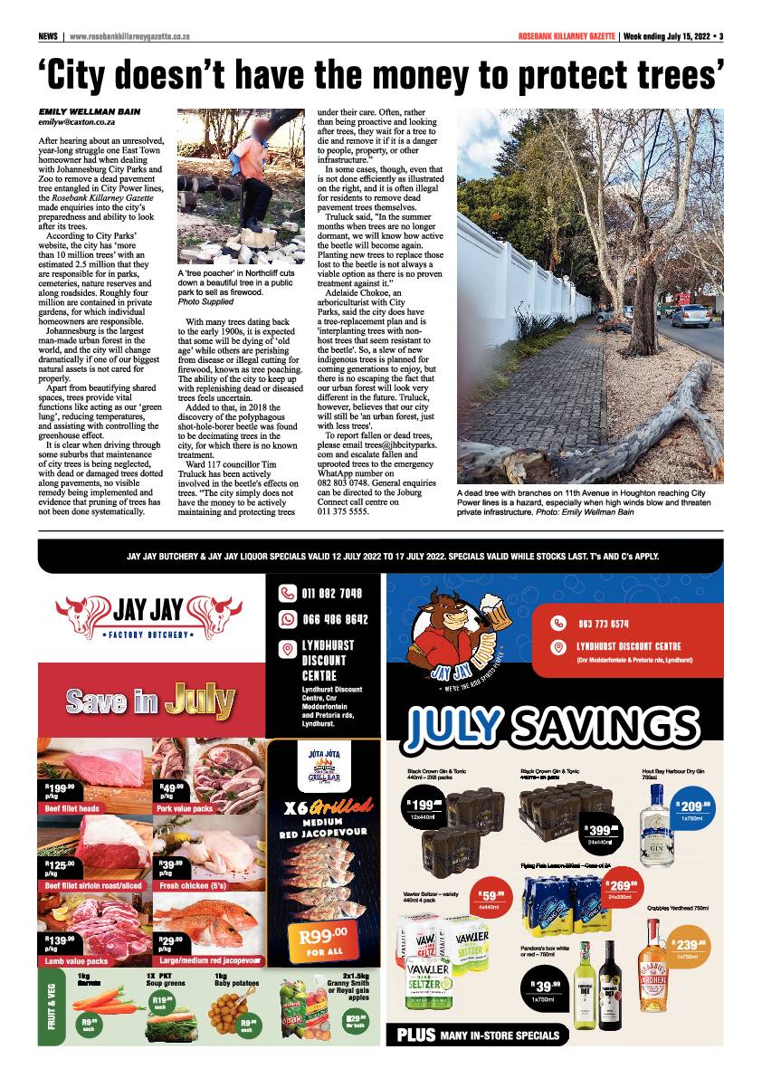 Rosebank Killarney Gazette July 15 2022 page 3