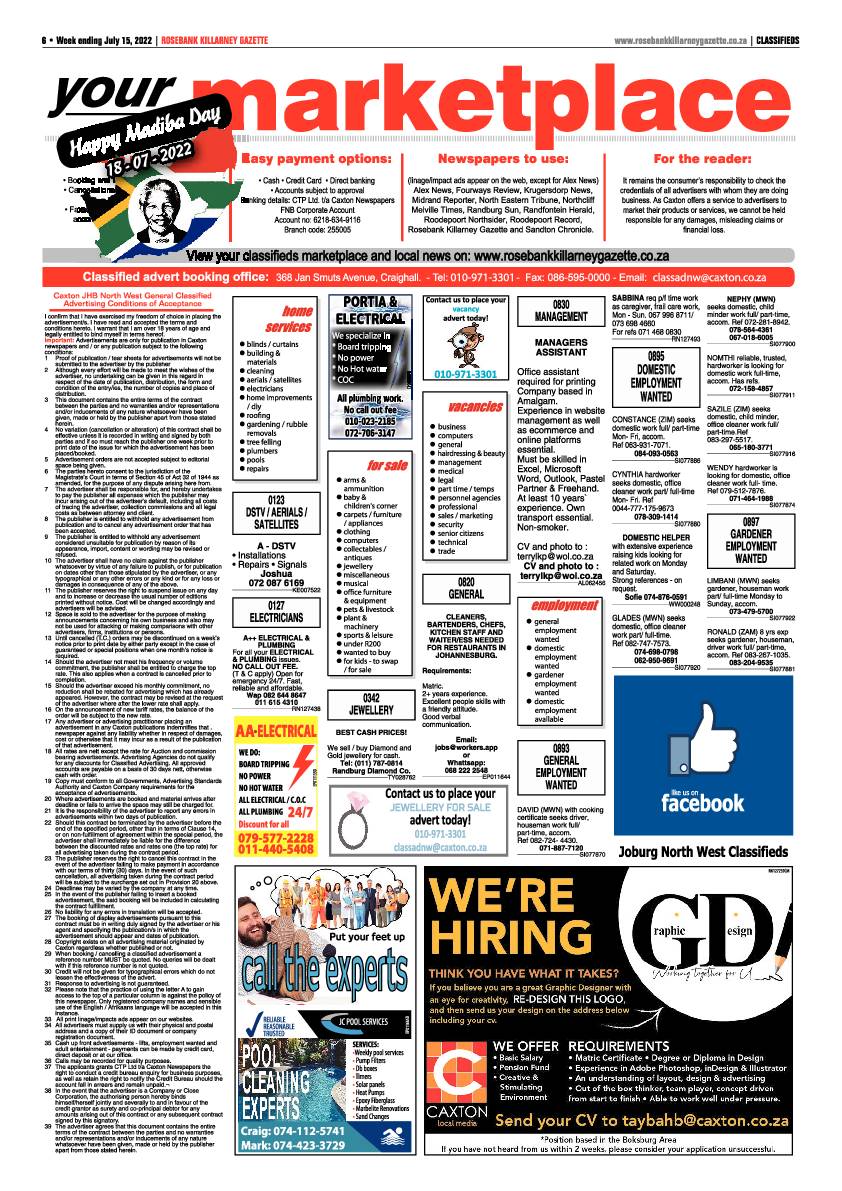 Rosebank Killarney Gazette July 15 2022 page 6