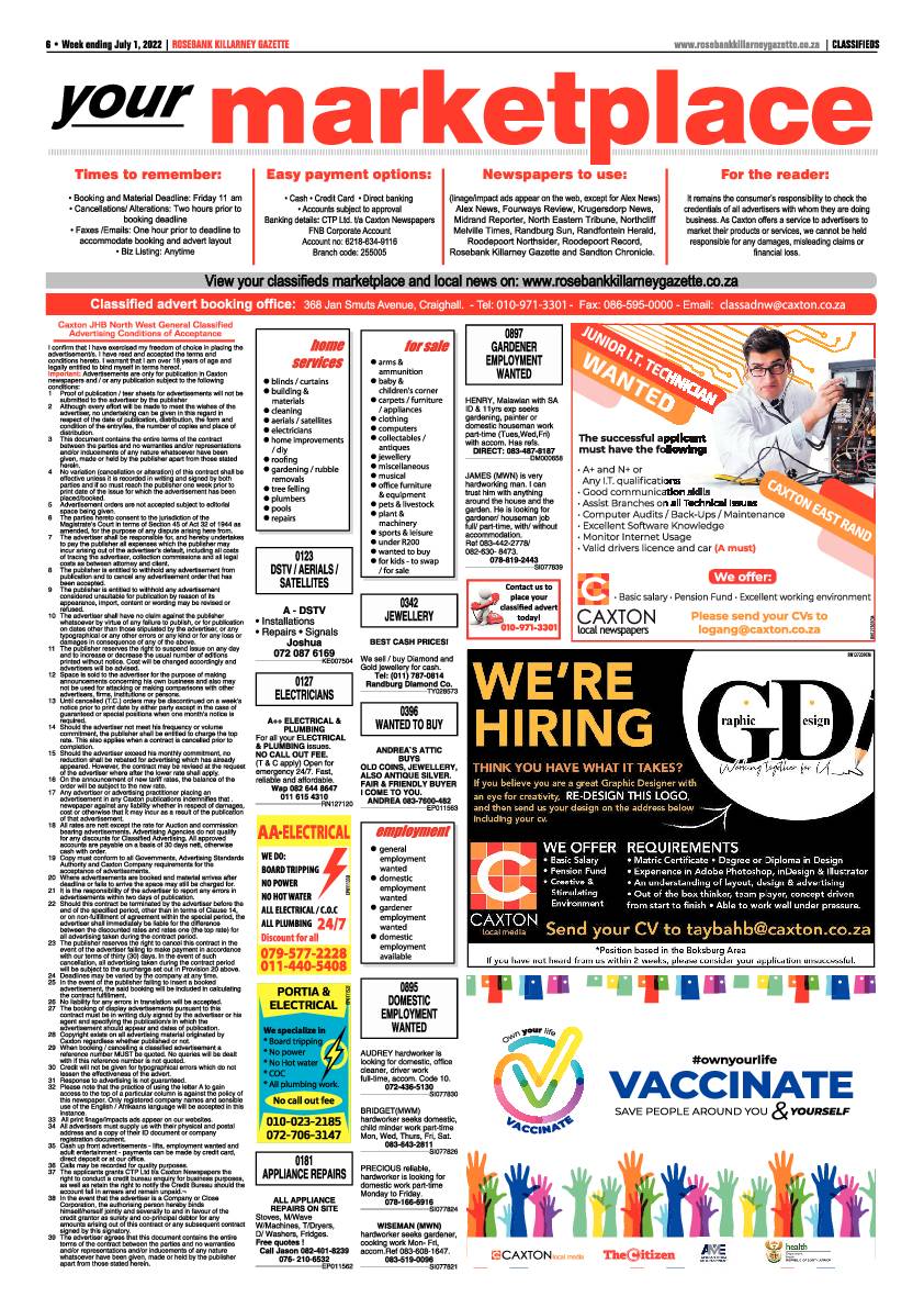 Rosebank Killarney Gazette July 1 2022 page 6