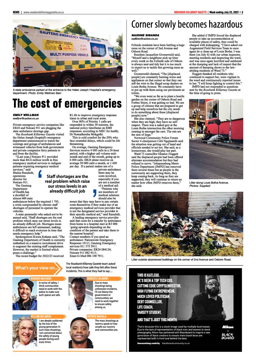 Rosebank Killarney Gazette July 22 2022 page 3