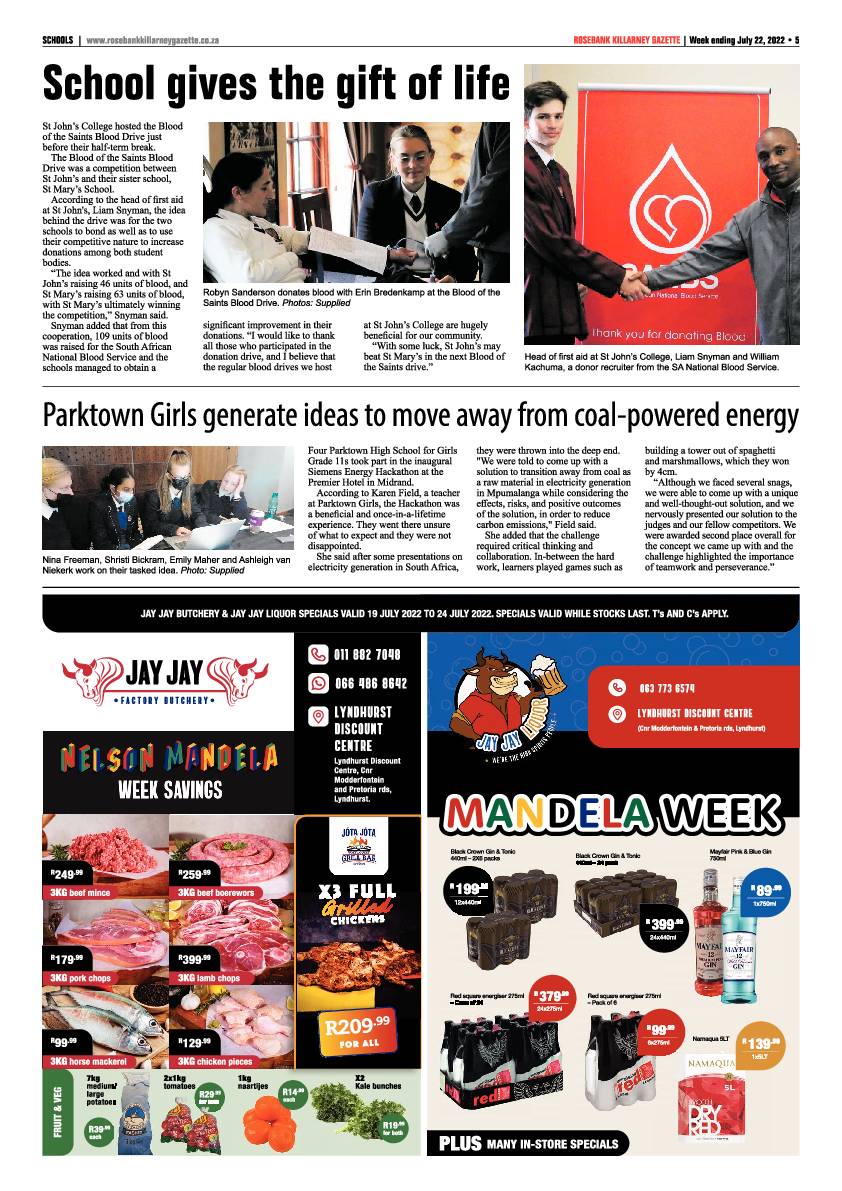 Rosebank Killarney Gazette July 22 2022 page 5