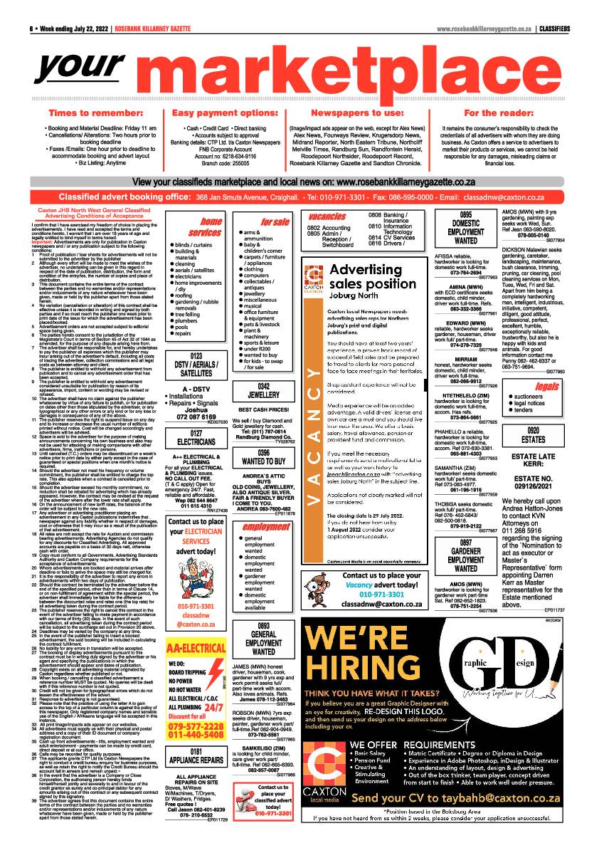 Rosebank Killarney Gazette July 22 2022 page 6