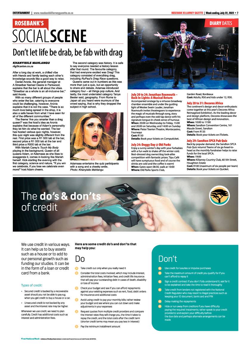 Rosebank Killarney Gazette July 22 2022 page 7