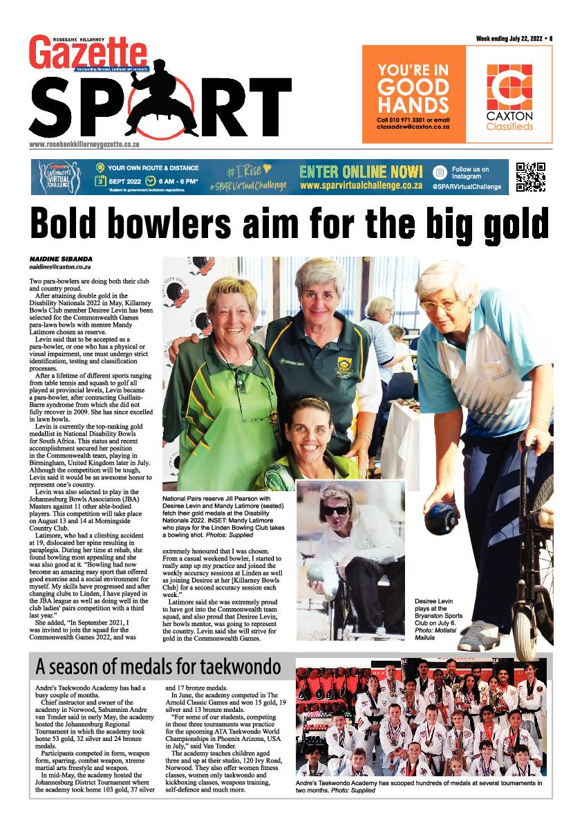 Rosebank Killarney Gazette July 22 2022 page 8