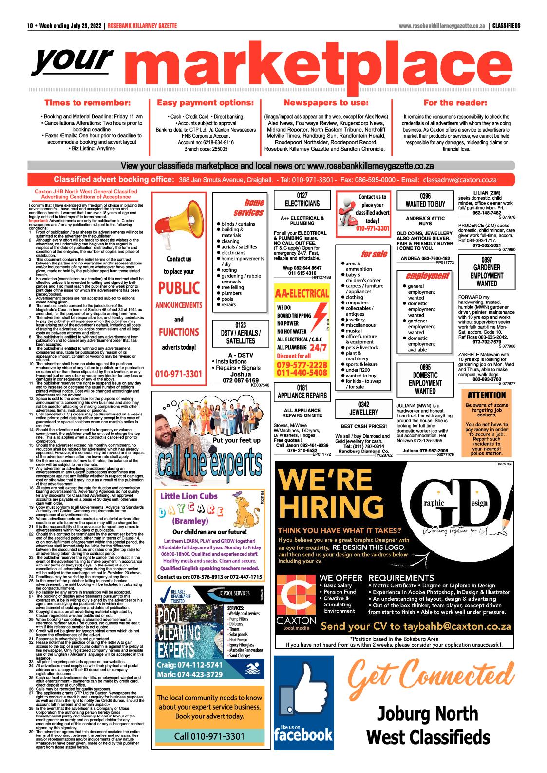 Rosebank Killarney Gazette July 29 2022 page 10