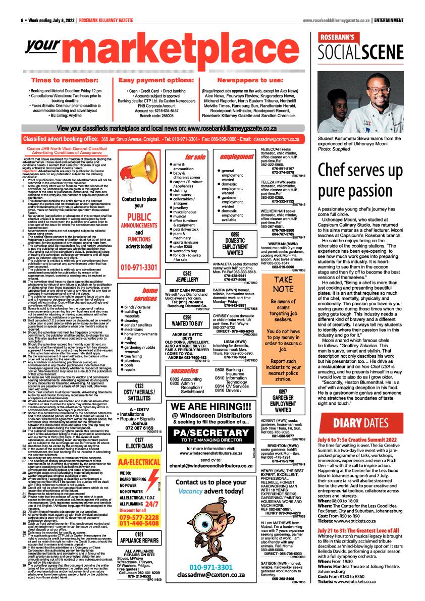Rosebank Killarney Gazette July 8 2022 page 6