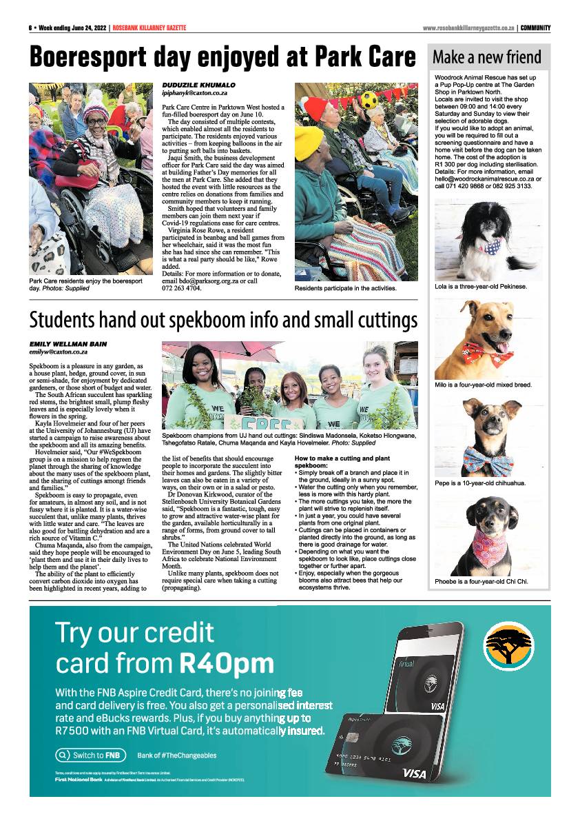 Rosebank Killarney Gazette June 24 2022 page 6