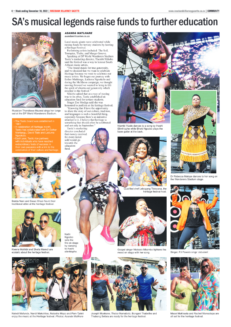 Rosebank Killarney Gazette Nov 18 2022 page 4