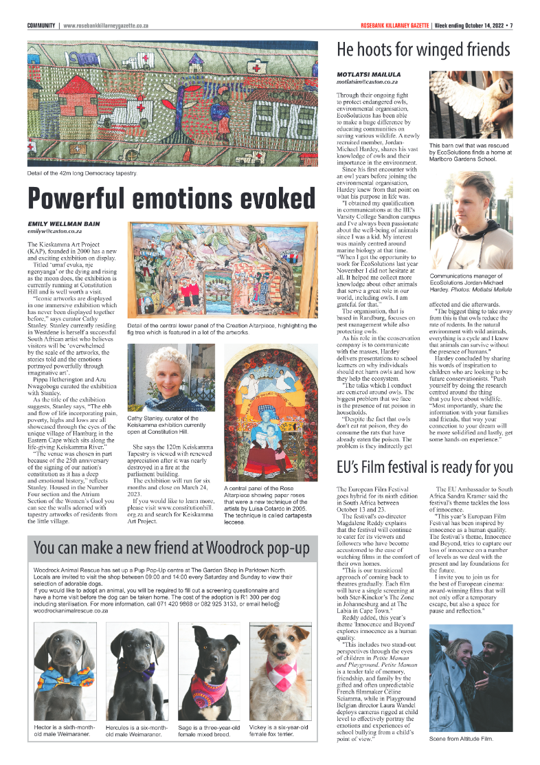Rosebank Killarney Gazette Oct 14 2022 page 7