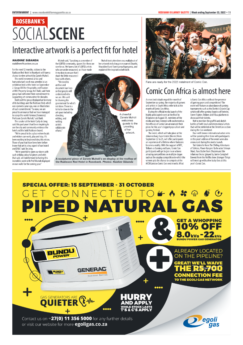 Rosebank Killarney Gazette September 23 2022 page 11