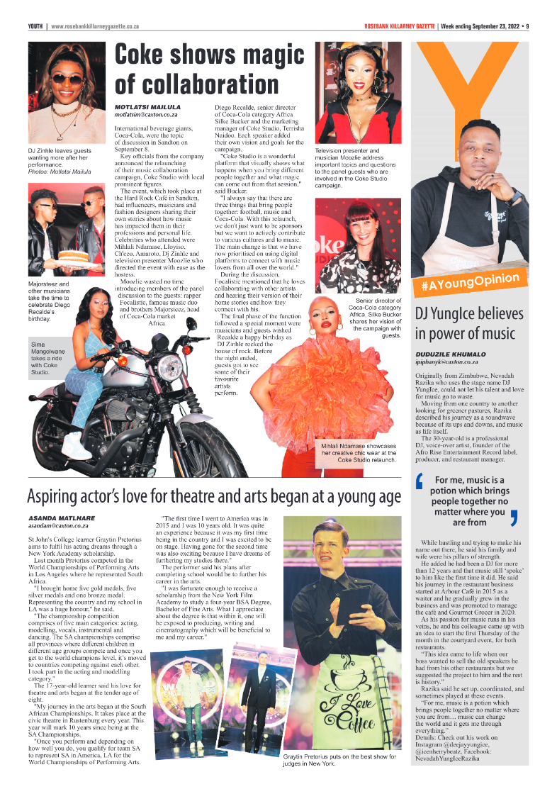 Rosebank Killarney Gazette September 23 2022 page 9