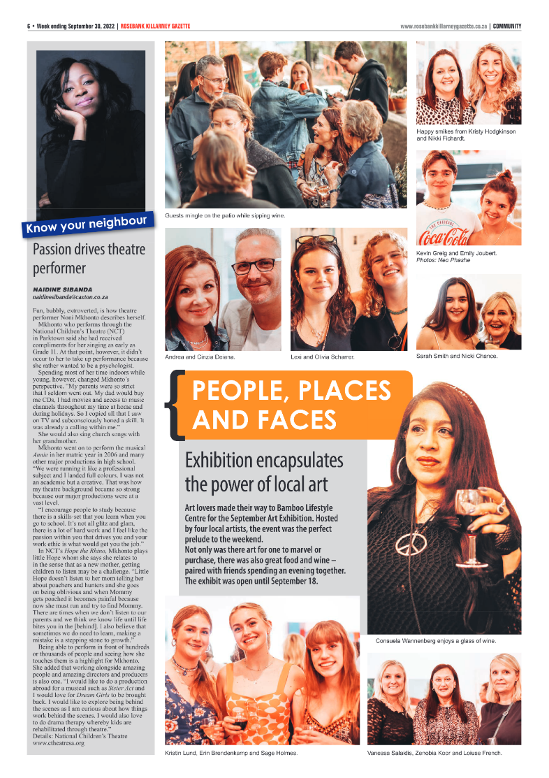 Rosebank Killarney Gazette September 30 2022 page 6