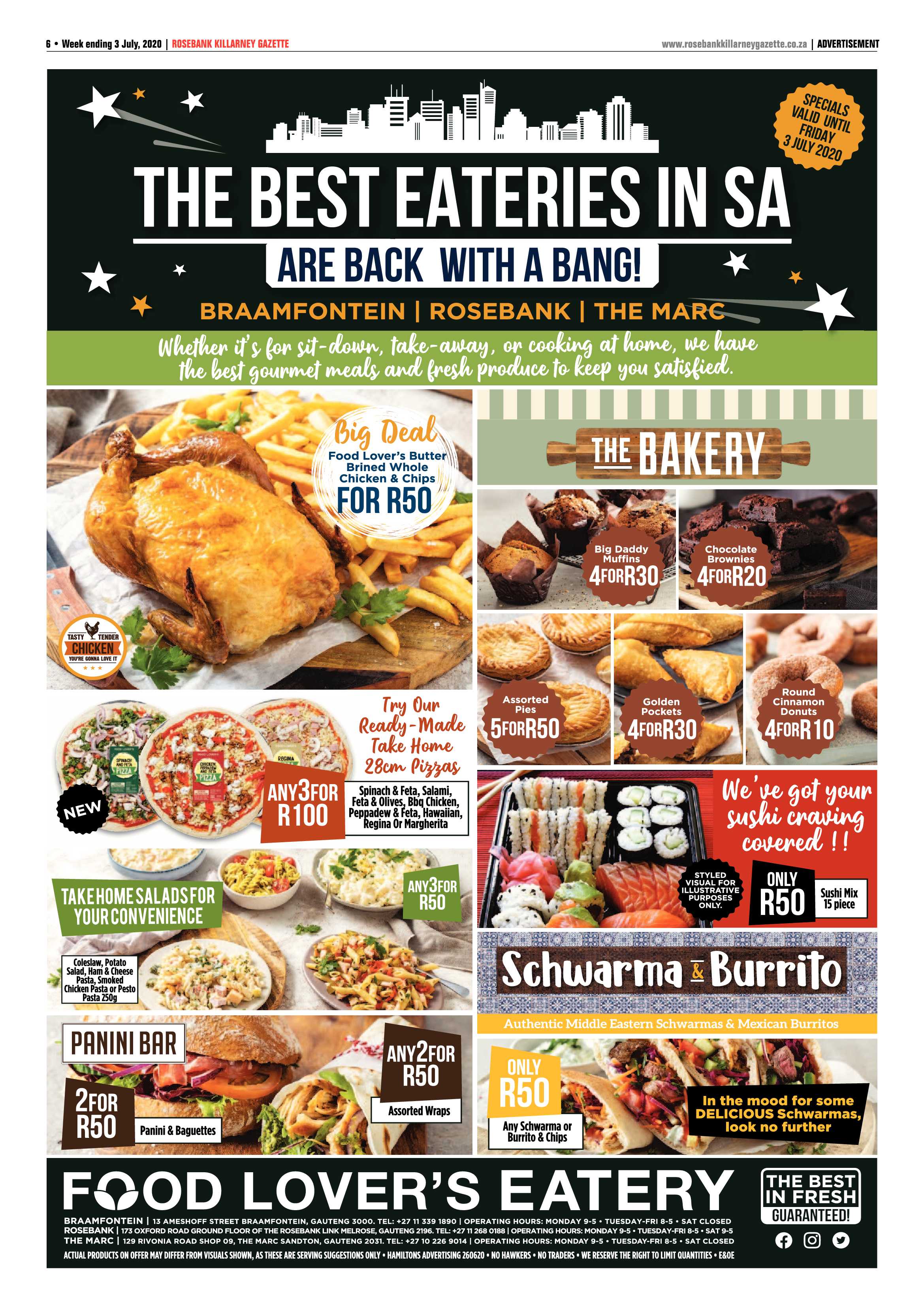 Rosebank Killarney Gazette 03 July 2020 page 6