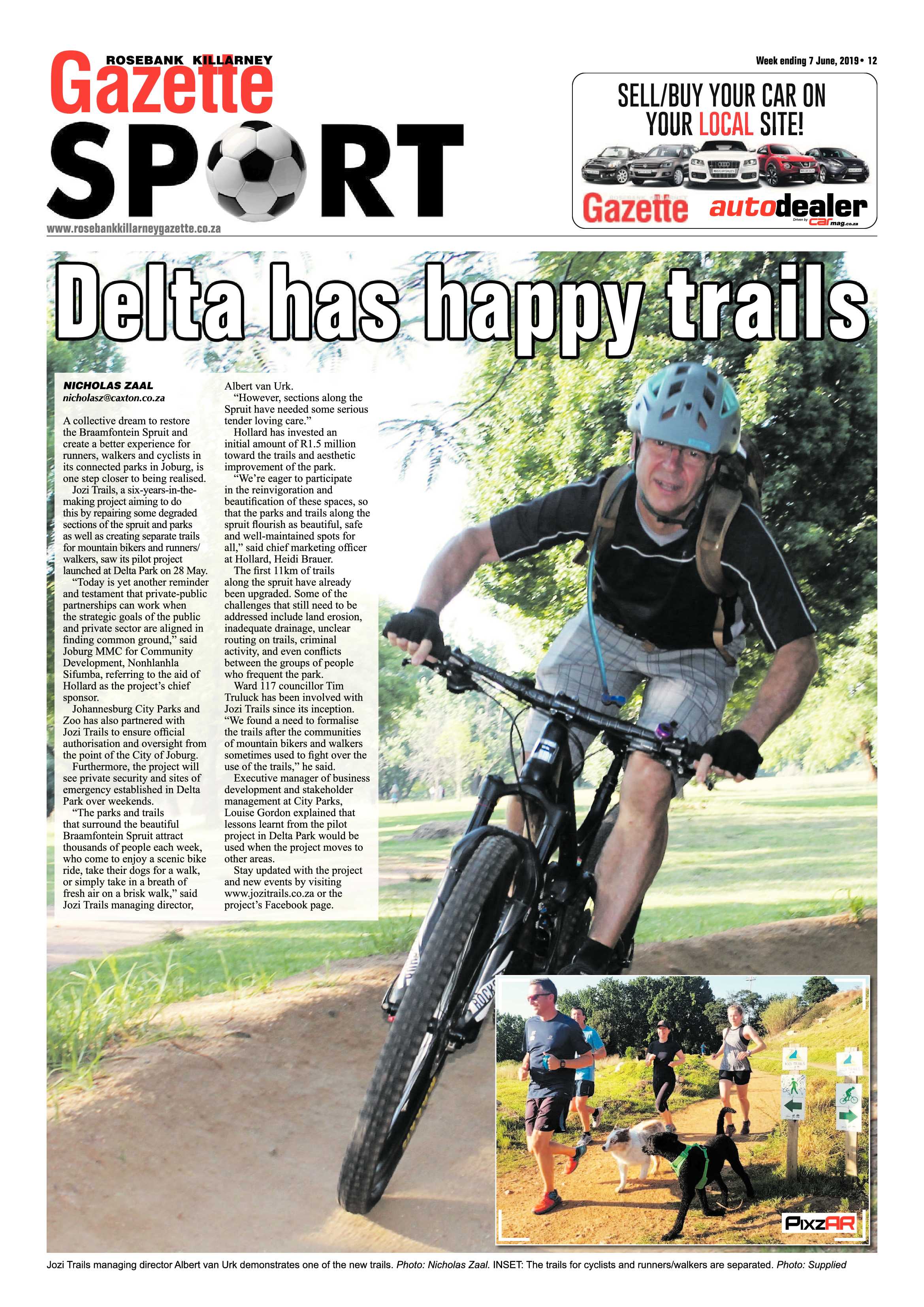 Rosebank killarney Gazette 7 June, 2019 page 12
