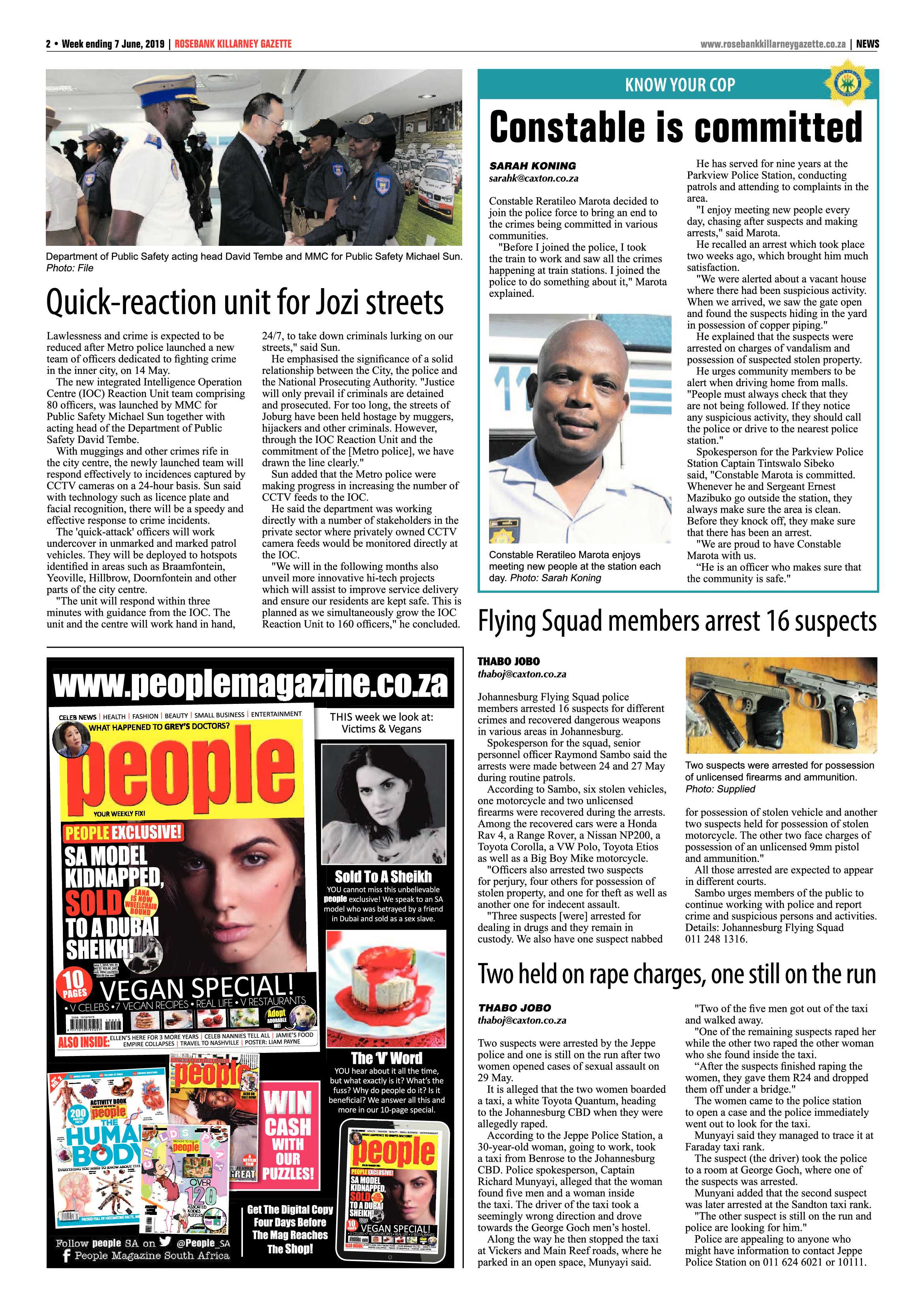 Rosebank killarney Gazette 7 June, 2019 page 2