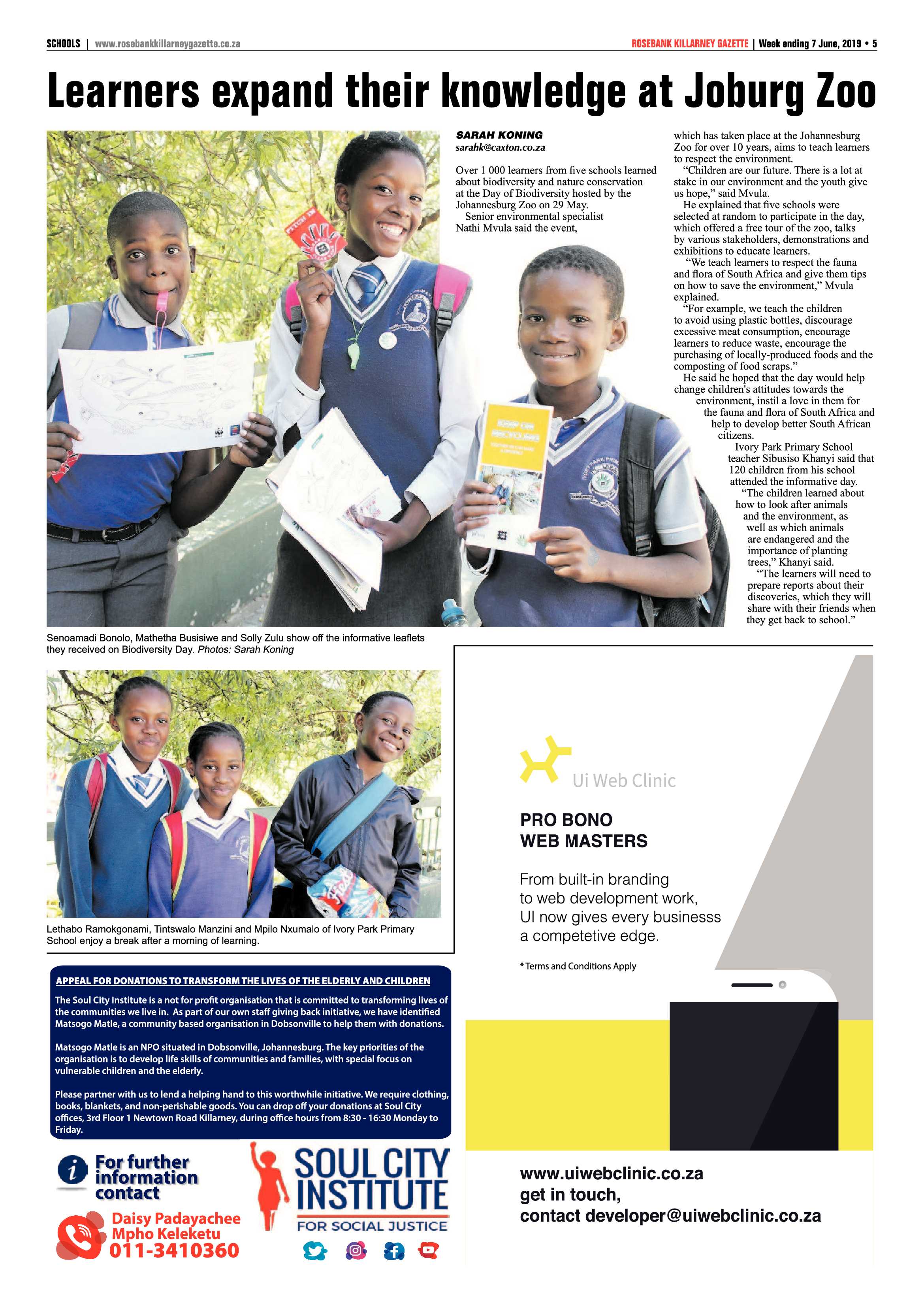 Rosebank killarney Gazette 7 June, 2019 page 5