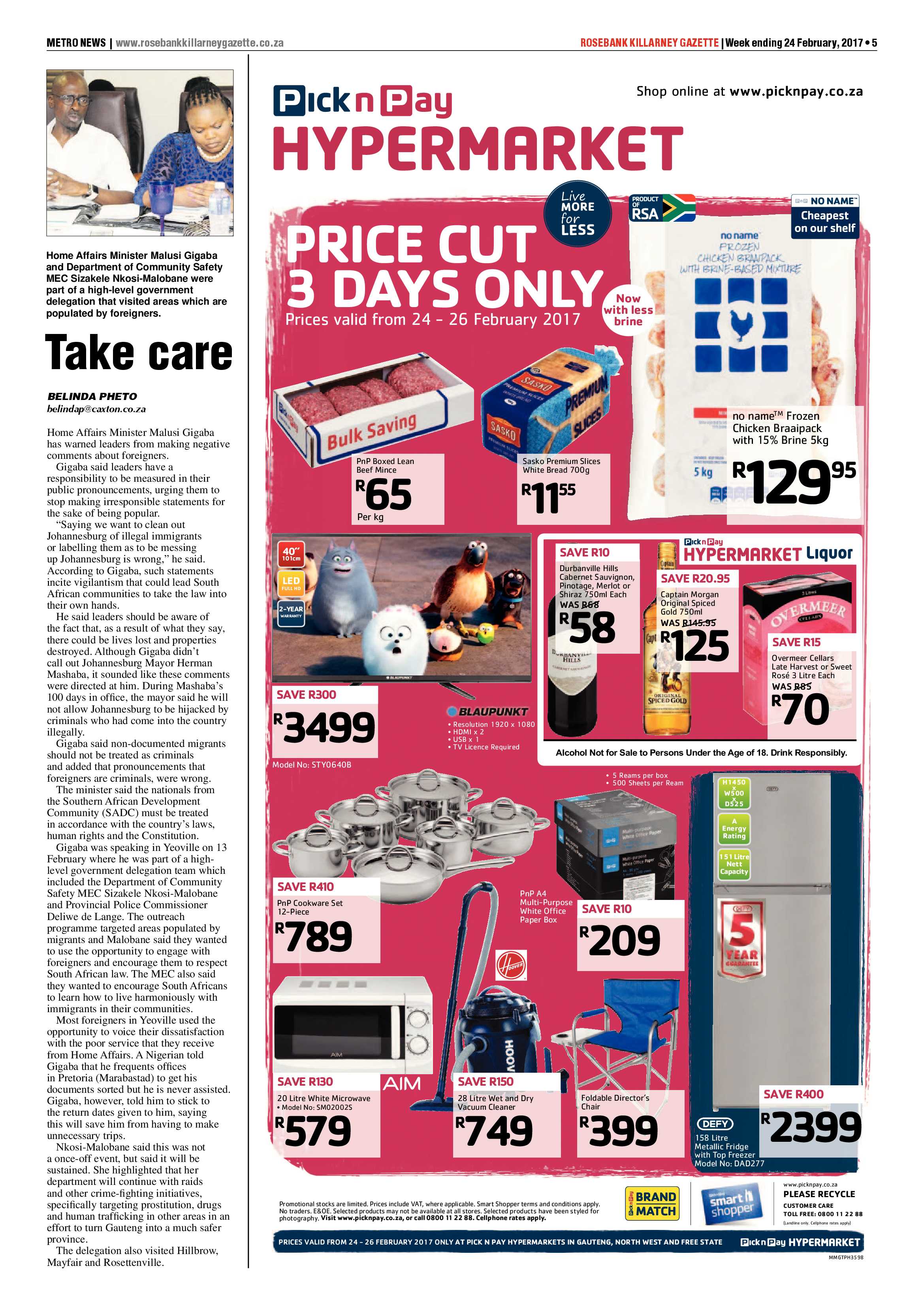 Rosebank Killarney Gazette 24 February 2017 page 5