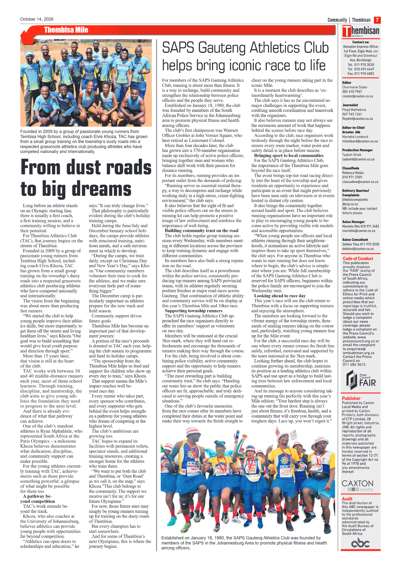 The Tembisan 14 October 2026 page 7