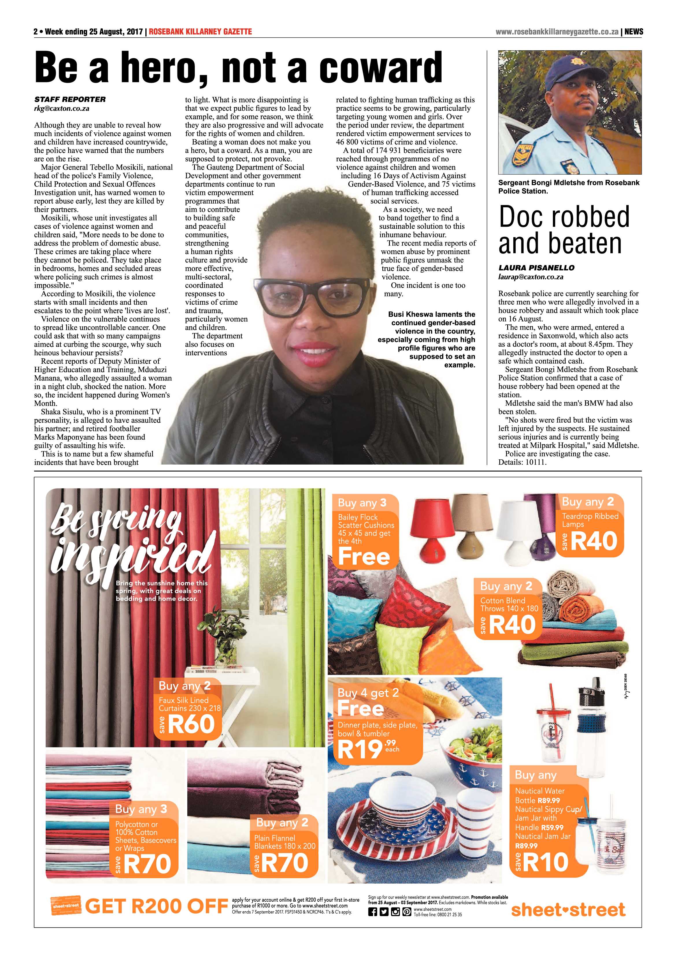 Rosebank Killarney Gazette 25 August 2017 page 2